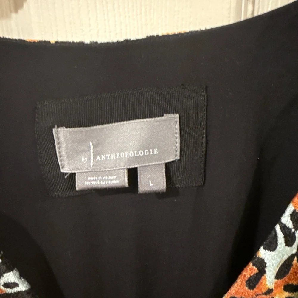 Anthropologie Multicolor Animal Print  Dress - Picture 3 of 3